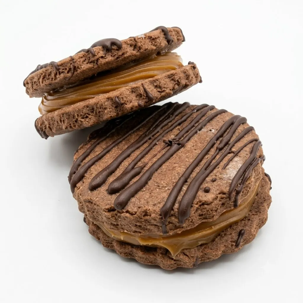 ALFAJOR CON CHOCOLATE
