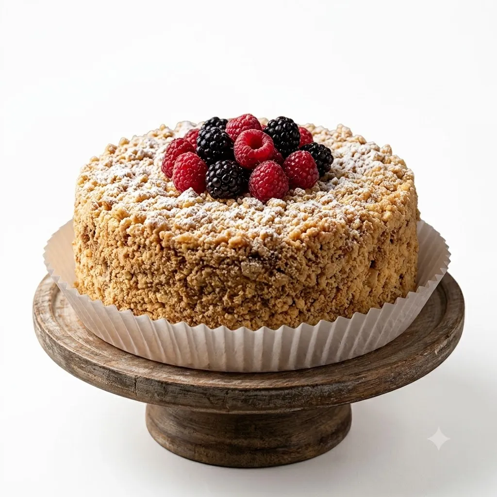 🌾 Kuchen Sureño de Migas Familiar 🥧