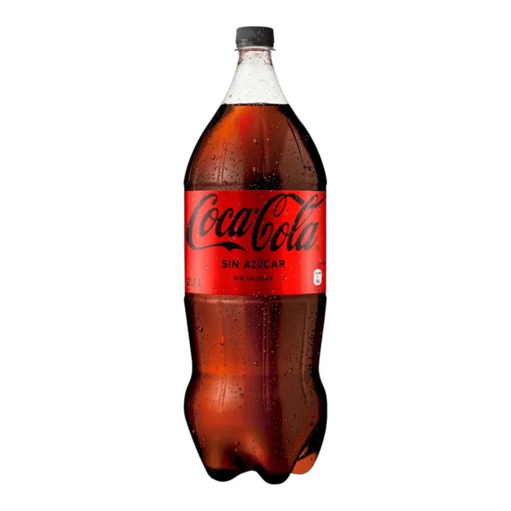 2.5L COCA COLA ZERO DESECHABLE