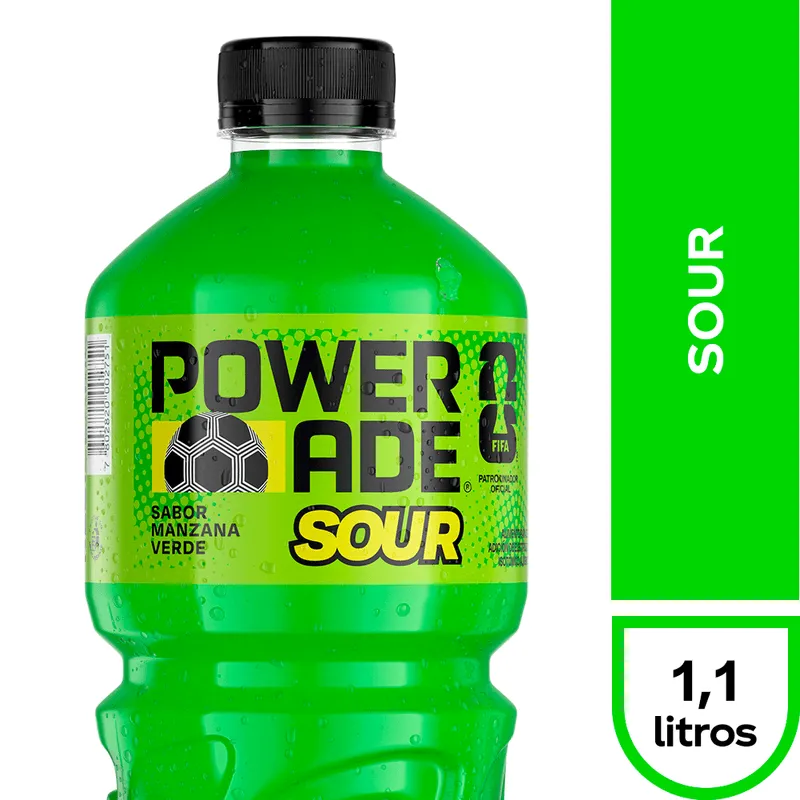 POWER SOUR MANZANA VERDE 1.1L