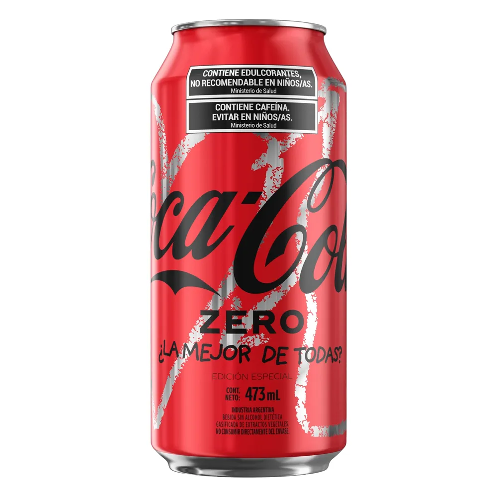 COCA ZOLA ZERO LATA GRANDE 437ml