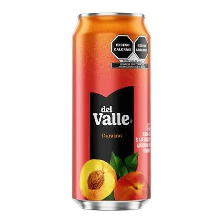 JUGO LATA DEL VALLE DURAZNO 340ML