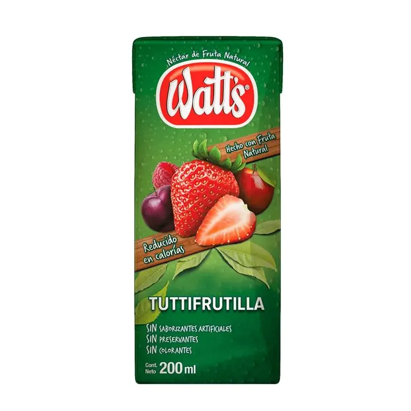 JUGO CAJITA TUTTIFRUTILLA 200ML