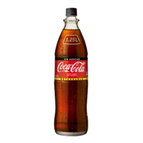RETORNABLE 1.25 COCA COLA ZERO
